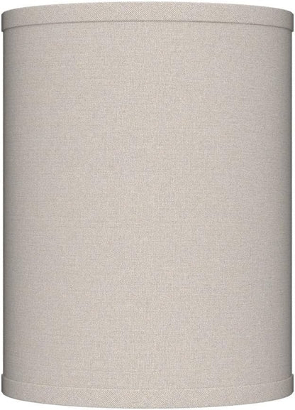 Yosoan Linen Fabric Cloth Boho Vintage Flush Wall Sconce Stairwell Fixture Light, 1-Light Vanity Indoor Hardwired Interior Sconce Cover Shade Lamp for Bedroom Hallway Living Room Corridor