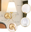 ADISUN Modern Wall Sconce Set of Two, Battery Operated Wall Sconce Remote Control Dimmable Wall Lamp Wireless Sconces for Living Room Bathroom Dining Room Corridor Staircase (2 Bulbs Included)