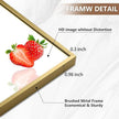 Gold Bathroom Mirror, 30