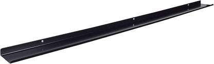 Floating Ledge, Photo Shelf, Art Ledge - Very Durable and Made in The USA (Black, 42")