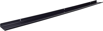 Floating Ledge, Photo Shelf, Art Ledge - Very Durable and Made in The USA (Black, 42