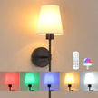 Battery Operated Wall Sconce, 120H Usage Time 22.6