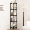Yoobure Corner Shelf Stand, 5-Tier Bookshelf, 65