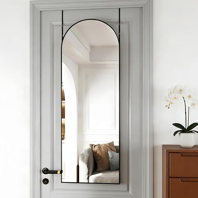 Door Mirror, Arched Full Length Mirror Over The Door, 16