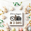 Easter Christian Wooden Sign, 