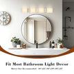 40in LED Wall Sconce Lights, Distinctive Vanity Lights, 4-Light Modern Indoor Lamp Fixtures for Bathroom Bedroom Living Room Hallway Wall Decro Lighting