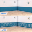 COUKIU Pre-Cut 6 Set Peel and Stick Wall Molding Trim Kit, 16