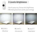 ASOKO Under Cabinet Led Lighting, 12 Inch Light Strip Bar, Cool White 6000K Dimmable Plug in USB Light, Small Thin Led Under Counter Lighting for Kitchen/Room/Shelf/Desk/Display Case