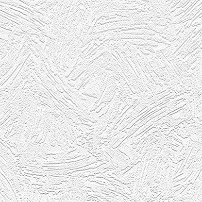 Manhattan Comfort Abigail Series Vinyl Textured and Paintable Design Large Wallpaper Roll, 21"W x 33' L, White