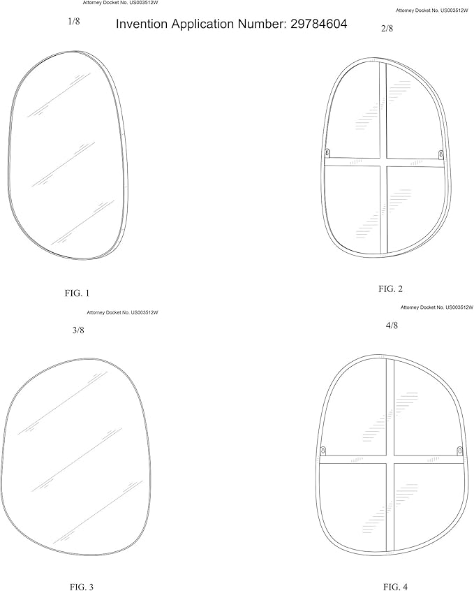 Asymmetrical Mirror for Wall Decor 21