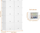 HOMIDEC Shoe Rack, 8 Tier Shoe Storage Cabinet 32 Pair Plastic Shoe Shelves Organizer for Closet Hallway Bedroom Entryway | 32 Pair, Shoe Shelves, Organizer, for Closet