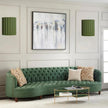 7 Inch Large Contemporary Wall Sconce Modern Wall Light Up and Down 2 Lights Nordic Green Wall Mounted Lamp Half Cylinder Resin Plaster Sconces Lighting for Living Room Stairway