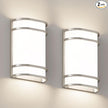 Led Wall Lights Indoor- 10 Inch Modern Wall Sconce Lighting 3000K/4500K/6000K Adjustable Led Wall Lamps for Hallway, Staircase, Corridor, Bedroom, Living Room, Kitchen