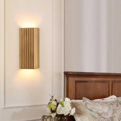 ZEROUNO Modern LED Wall Sconce Indoor Wall Lights, Bronze Hardwired Up and Down Wall Mount Light for Living Room Bedroom Hallway Corridor Stairs Warm White 3000K (with Replacement G9 Bulbs)