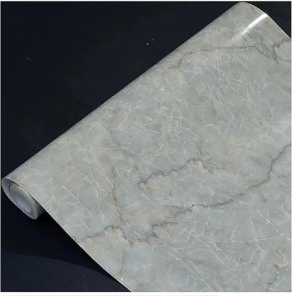 Yancorp 32.8ft Green White Contact Paper Removable Wallpaper Peel and Stick Countertops Bathroom Waterproof Marble Wallpaper Self-Adhesive Peel and Stick Backsplash for Cabinets Kitchen