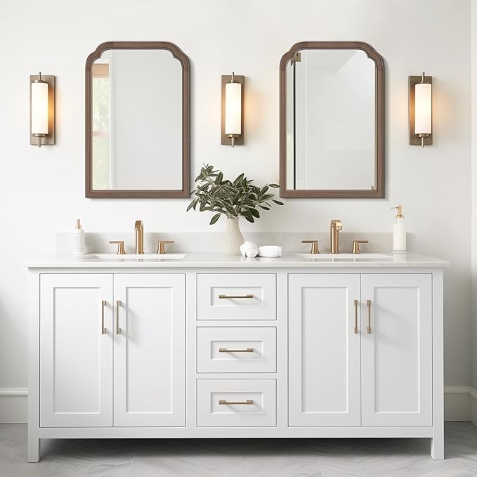 WallBeyond Wood Bathroom Mirrors for Wall Mounted, 20