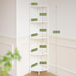 Yoobure Corner Shelf Stand, 5-Tier Bookshelf, 65