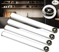 Motion Sensor Under Cabinet Lighting, 3-Color Dimmable, 84 LED 15 Inch Wireless Closet Lighting, Rechargeable 3200mAh Battery, Digital Display, Perfect for Kitchen & Indoor Use (4-Pack)