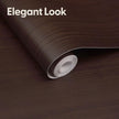Deep Espresso Dark Walnut Wood Contact Paper - 17.3
