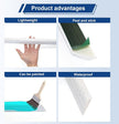 NeatiEase Peel and Stick Wall Molding Kit 6-Frame Pre-Made, Ready-to-Assemble Wall Moulding Panel Frame, Self-Adhesive Wainscoting Panels Wall Trim for Interior Walls Home Decor (50