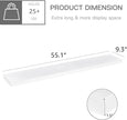 QEEIG Floating Shelves for Wall 55.1