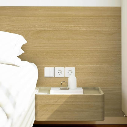 Heroad Peel and Stick Wallpaper Wood Contact Paper Wood Wallpaper Maple Wood Grain Contact Paper Thicken Textured for Cabinets and Drawers Countertops Waterproof Self Adhesive Vinyl 17.5" x 197"