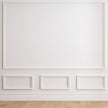 3 Set Accent Wall Molding Kit Peel and Stick Wainscoting Panels Board and Batten Wall Panel Kit White Pre Cut Chair Rail Moulding for Walls Picture Frame