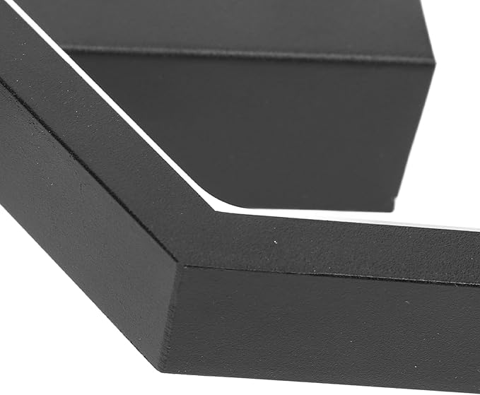 TOPINCN Modern Wall Sconce, Dimmable LED Light Fixture 3 Color Lighting, Metal Iron Art Wall Mounted Lamp, Black Line Minimalist Design, Suiatble for Living Room, Bedroom, Kitchen, (80cm)