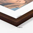 Vittanly 11x14 Picture Frame Set of 4, Display Pictures 8x10 with Mat or 11x14 without Mat, Engineered Wood with Shatter Resistant Plexiglass, Wall Gallery Photo Frames for Wall or Tabletop, Brown