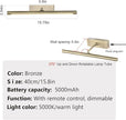 Picture Light for Wall Battery Operated, 16