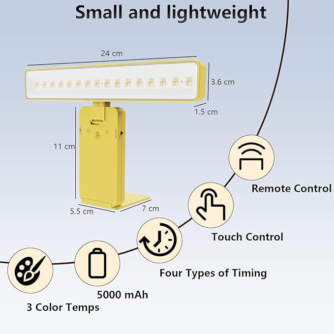 Battery Operated Picture Light, Wireless Painting Light with 3 Lighting Modes,Remote and Dimmable Timer Art Display Light for Picture Artworking Frame Portrait, Wall Decor Puck Lights
