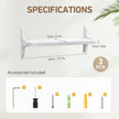 Wooden Floating Shelves for Wall, 15.7