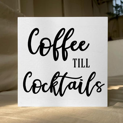 Inspirational Christian Decor, God Is Within Her, She Will Not Fall" Wood Sign, Rustic Farmhouse Wooden Plaque for Home, Desk, Coffee Bar