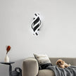 DELIPOP Wall Sconces, Spiral Modern LED Wall Sconce Lighting, 21W 6500K Cool White Indoor Wall Light Wall Light Fixtures, Acrylic LED Wall Lamp for Bedroom Bathroom Living Room Hallway Balcony