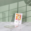 Lulonpon 16 Pieces Book Ends, Bookend, Books Ends for Shelves, Books Ends for Heavy Books, Clear Bookends, Acrylic Bookends for School, Library,Desktop Organizer and Book Shelves