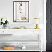 AAZZKANG Rectangular Metal Frame Mirror 26