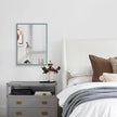AAZZKANG Metal Wall Mirror with Frame Rectangular Large 26