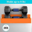 4 Pack Magnetic Spice Storage Rack Organizer for Refrigerator and Oven, Orange Fridge Organizers and Storage