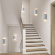 ZEROUNO Modern LED Wall Sconce Hardwired Indoor Wall Lights Up and Down Wall Mount Night Light Wall Lamp Fixture for Living Room Bedroom Hallway Corridor Conservatory Stairs (with G9 Bulbs)