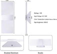 TRLIFE Modern Wall Sconces Set of 2, Dimmable LED Wall Sconce 12W 3000K Warm White Hardwired Wall Sconce Lighting for Bedroom, Bathroom, Living Room, Porch, Staircase, Cafe, Hotel (2 Pack)
