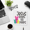 Easter Decor Indoor Easter Party Jesus Decorations Farmhouse Easter Peeps Bunny Rabbit Egg Sign for Home Bathroom Room Badroom Table Mantle Office Dessk Decor