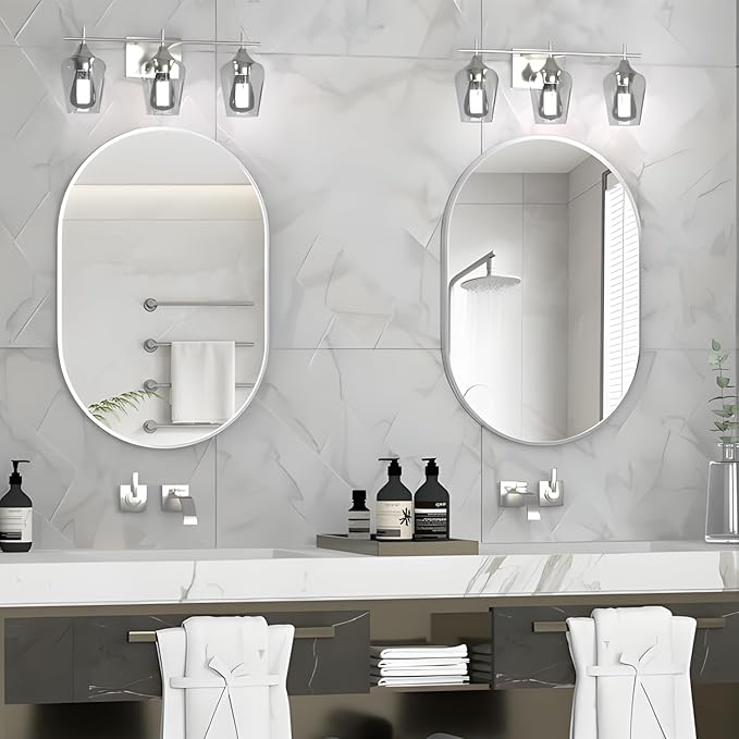 Oval Bathroom Mirror Wall Vanity Oval Mirrors, 20