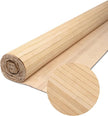 Natural Bamboo Wall Panel for Interior Wall Decor, Renewable Pole Wrap Wainscoting Paneling for Wall Ceiling Furniture Cabinet Office, 48 x 96 Inch, Carbonized