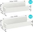2 Pack Magnetic Spice Storage Rack Organizer for Refrigerator and Oven, Cream White Fridge Organizers and Storage