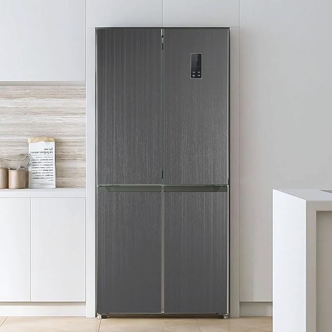 wishFIRE Black Grey Textured Peel and Stick Wallpaper 15.7