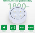 2 Pack Wireless Picture Lights for Wall, Magnetic White Rechargeable Picture Light Battery Operated with Remote 3 Lighting Modes Painting Light for Art Display, Battery Wall Lights for Photo Gallery