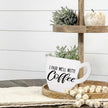 Funny Coffee Bar Sign, Modern Coffee Sign, Coffee Table Sign Gifts for Coffee Lover, Women, Friends, Vintage Coffee Plaque for Tier Tray Decor, Shelf, Coffee Station, Office, Coffee Bar (Coffee10)