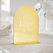 Acrylic Let Love Glow Sign with Stand- 5