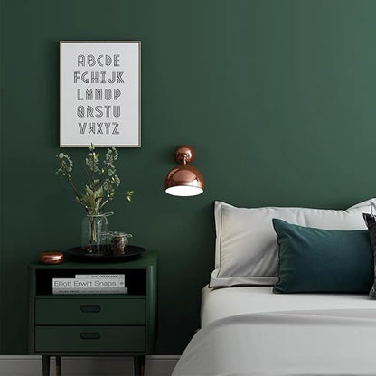 Yancorp 120" Matte Green Contact Paper - Peel & Stick Wallpaper, Removable Solid Green for Cabinets & Countertops (16"x120")