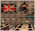 Rock Peel and Stick Wallpaper - Self-Adhesive & Removable Wallpaper Stone Decorations Contact Paper 17.7